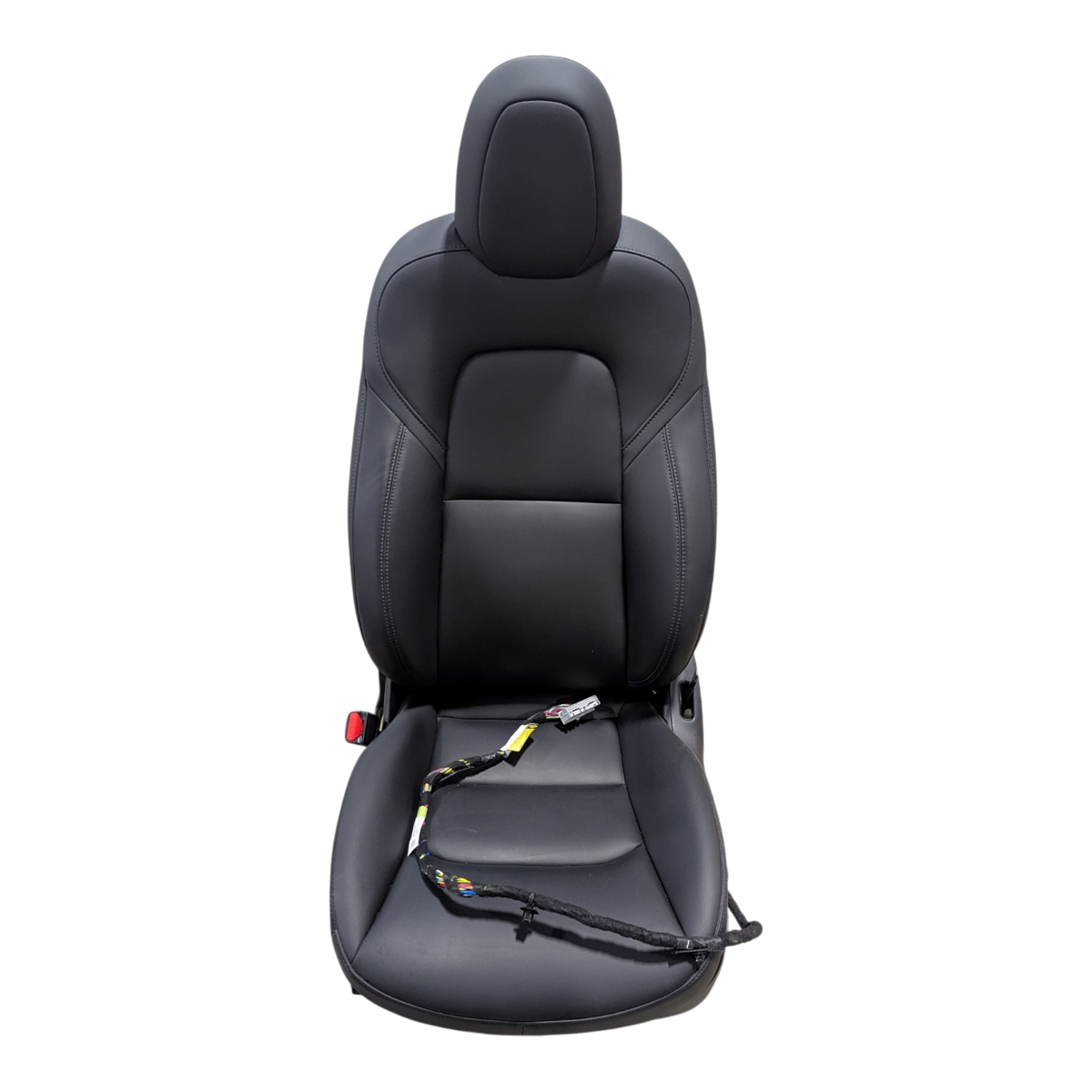 TESLA MODEL Y 1ST ROW SEAT ASSEMBLY - LEFT HAND DRIVE - LEFT HAND - PUR BLACK - FARSIDE AIRBAG 1754638-C3-A