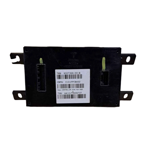 TESLA MODEL SCONTROLLER, HVAC RCCM 6007366-00-B