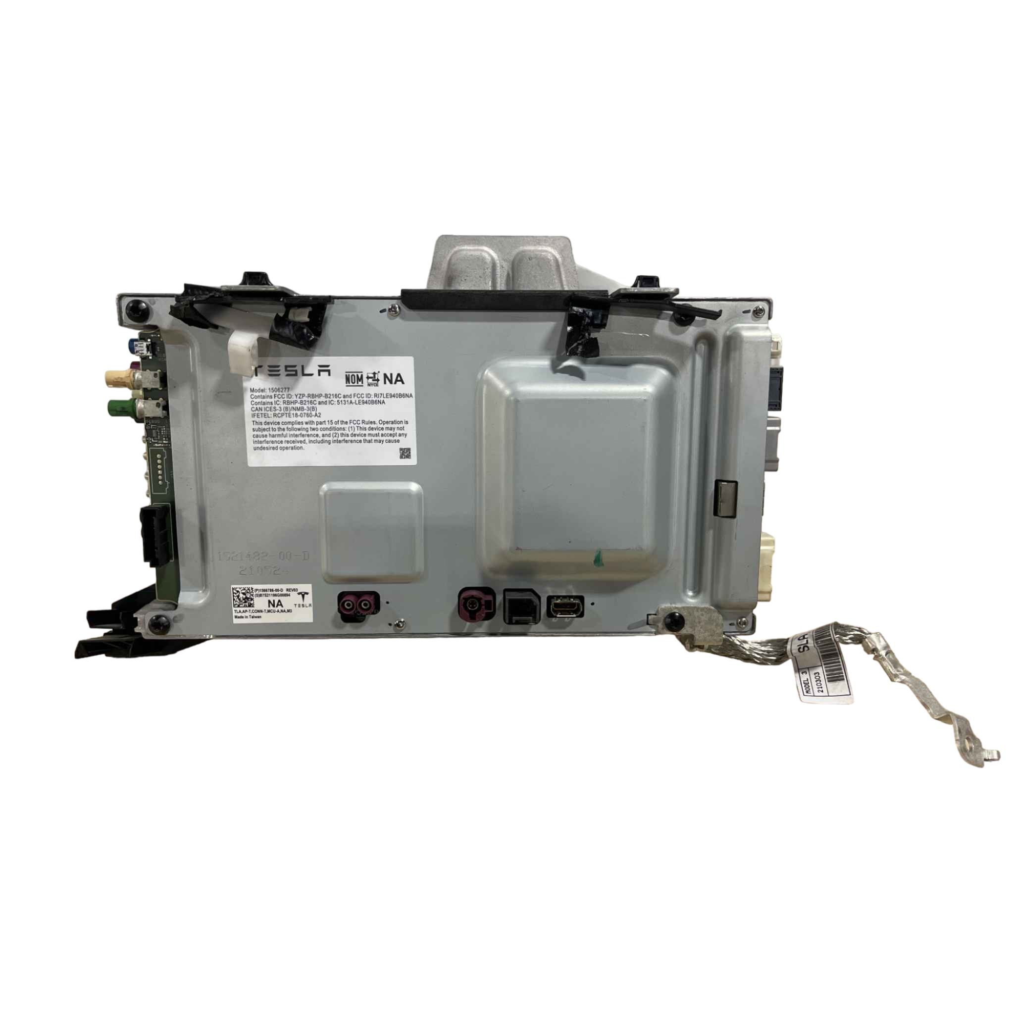 TESLA MODEL 3M3,TLA,CAR.COMP,NA,AP3.2,TSC- PROVISIONED 1566786-00-D