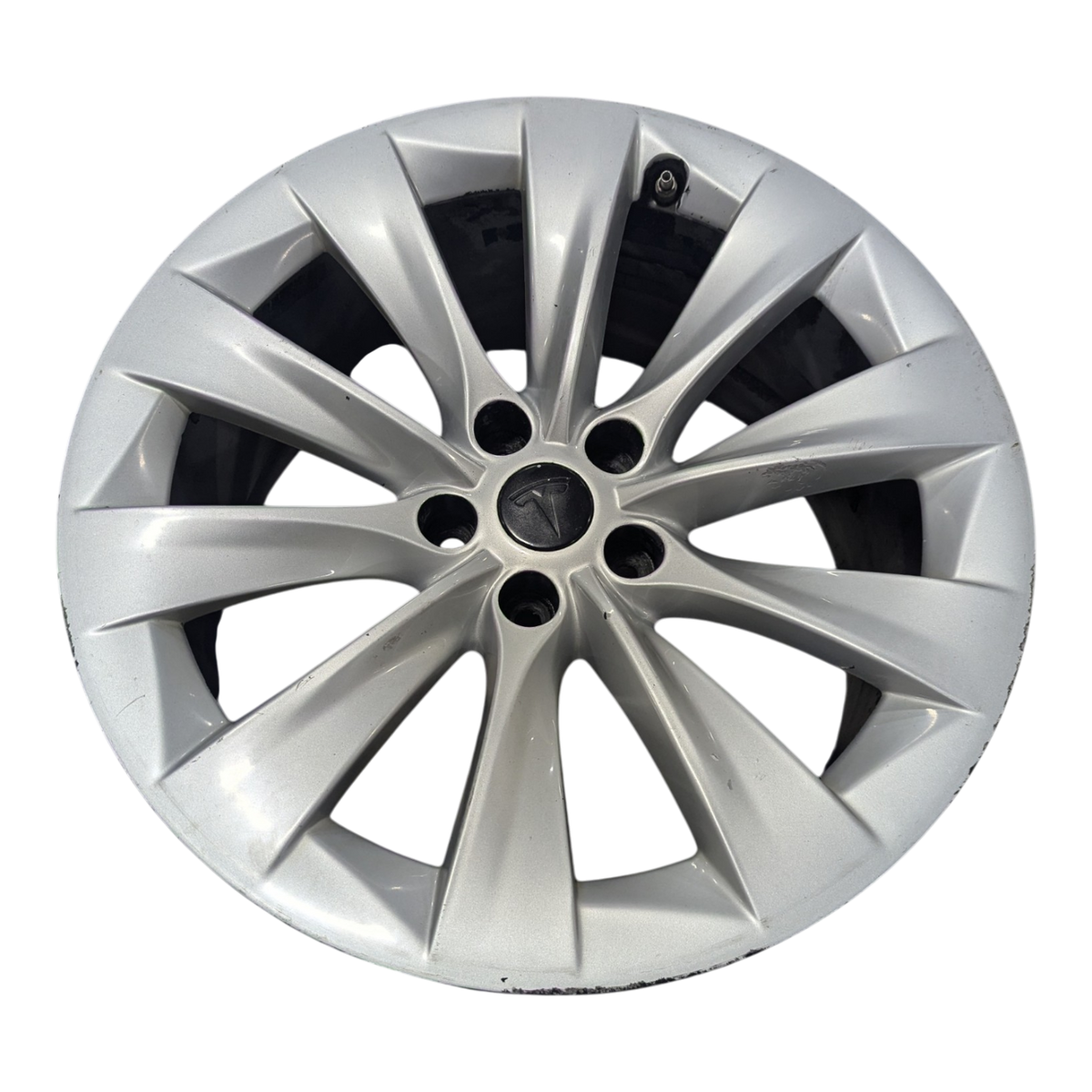 ROUE TESLA MODEL X, 20X9.5 ET40 - SILVER SLIPSTREAM - ARRIÈRE 1065201-00-C