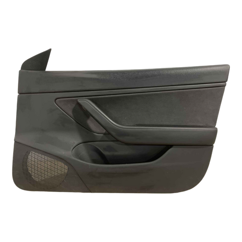 TESLA MODEL 3  DOOR TRIM, FRONT RH, LEFT HAND DRIVE ASY, PREM BLACK 1090411-91-L
