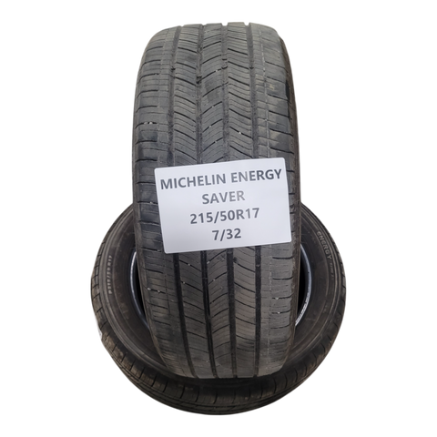 Used tire 215/50R17 Michelin energy saver