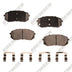 FRONT CERAMIC PADS BREMSEN SOLUTION KIA SOUL EV - AFTERMARKET - PART NUMBER: BCD1295
