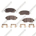 FRONT CERAMIC PADS BREMSEN NISSAN LEAF - AFTERMARKET - PART NUMBER: BCD1650