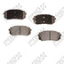 FRONT SEMI METALLIC PADS PRO FUSION KIA SOUL EV - AFTERMARKET - PART NUMBER: PMD1295