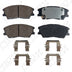FRONT SEMI METALLIC PADS PRO FUSION SOLUTION KIA SOUL EV - AFTERMARKET - PART NUMBER: PMD2287S