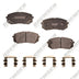 FRONT CERAMIC PADS BREMSEN SOLUTION KIA SOUL EV - AFTERMARKET - PART NUMBER: BCD1855
