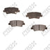 REAR SEMI METALLIC PADS PRO FUSION KIA SOUL EV - AFTERMARKET - PART NUMBER: PMD1594