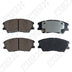 FRONT SEMI METALLIC PADS PRO FUSION KIA SOUL EV - AFTERMARKET - PART NUMBER: PMD2287