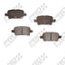 REAR SEMI METALLIC PADS PRO FUSION W/4 WHEEL DISC CHEVROLET BOLT EV/VOLT - AFTERMARKET - PART NUMBER: PMD1857