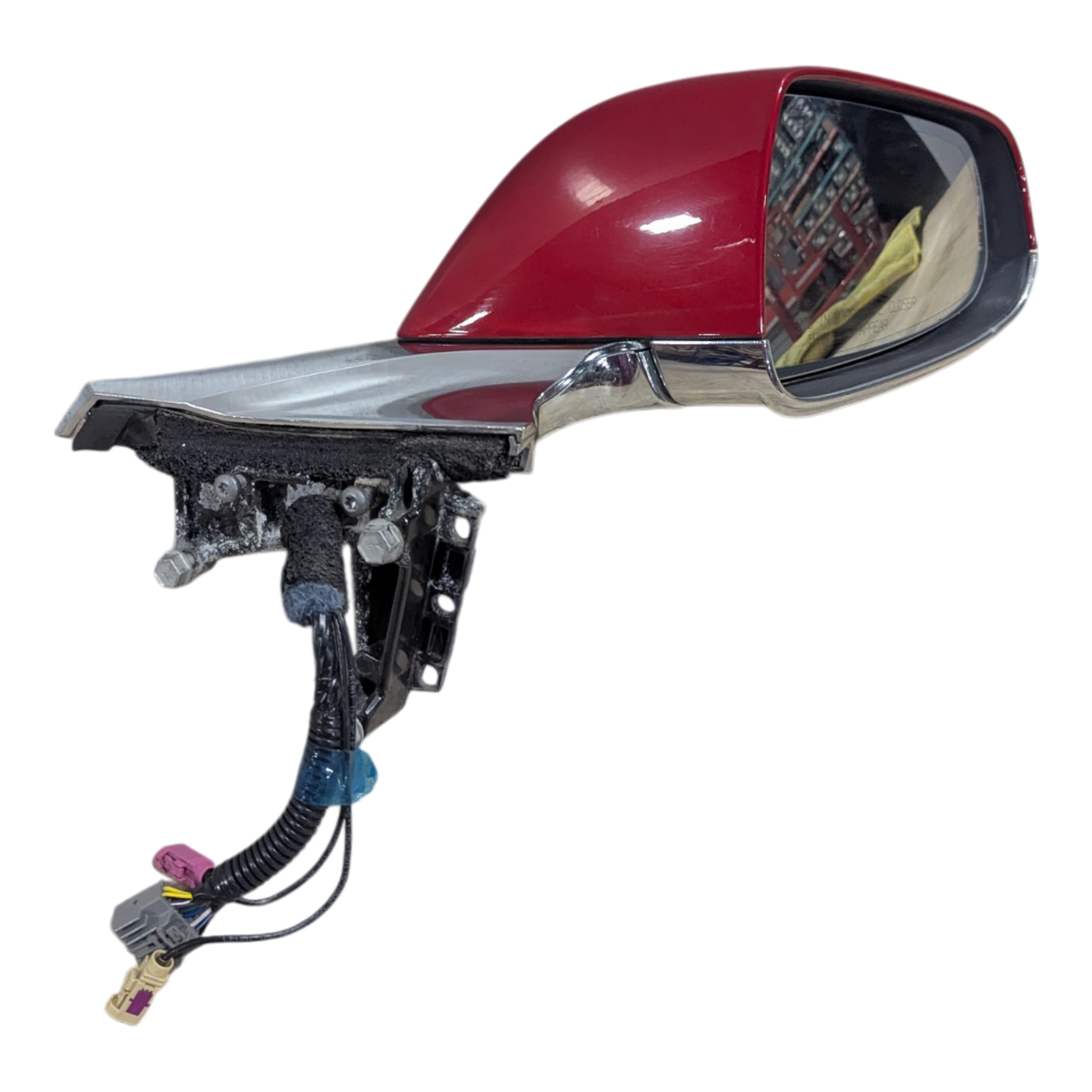 TESLA MODEL S MS EXT MIRROR ASY, PREMIUM, DOMESTIC, RIGHT HAND 1041318-00-A