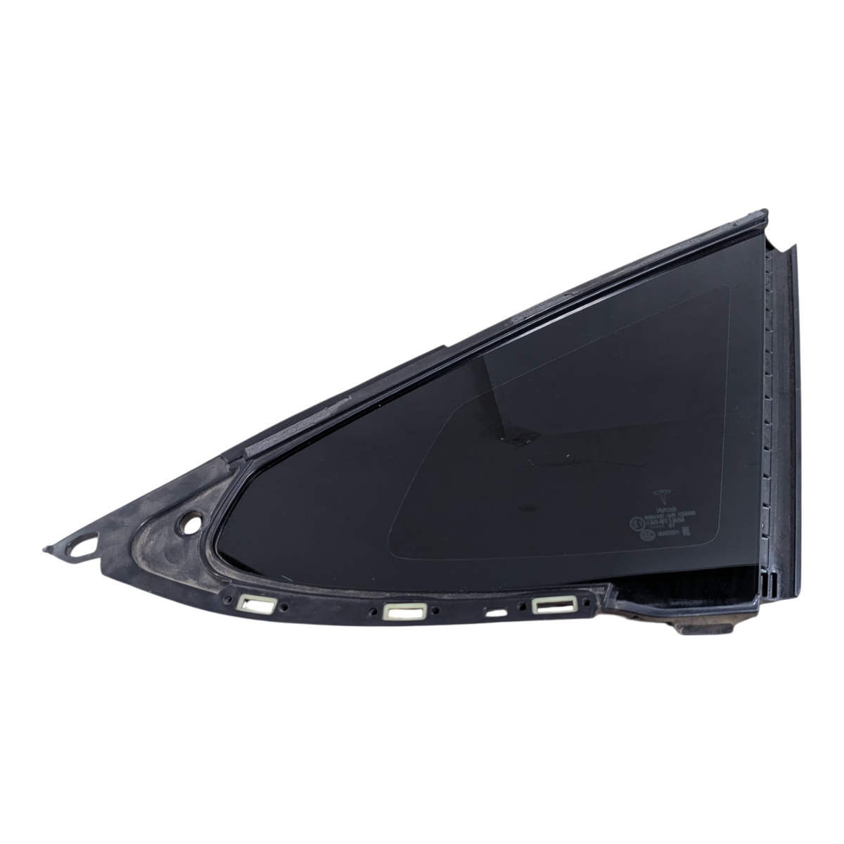 ENSEMBLE DE VITRE DE CUSTODE ARRIÈRE DROIT TESLA MODEL S 1600156-00-A
