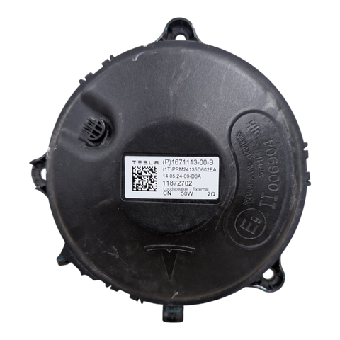 HAUT-PARLEUR AUDIO TESLA MODEL 3 SUPER HORN 1671113-00-B
