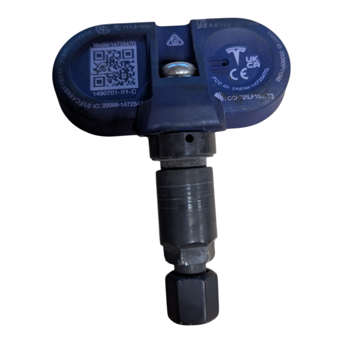 TESLA MODEL Y TIRE PRESSURE MONITORING SENSOR - BLUETOOTH - BLACK 1490701-01-C
