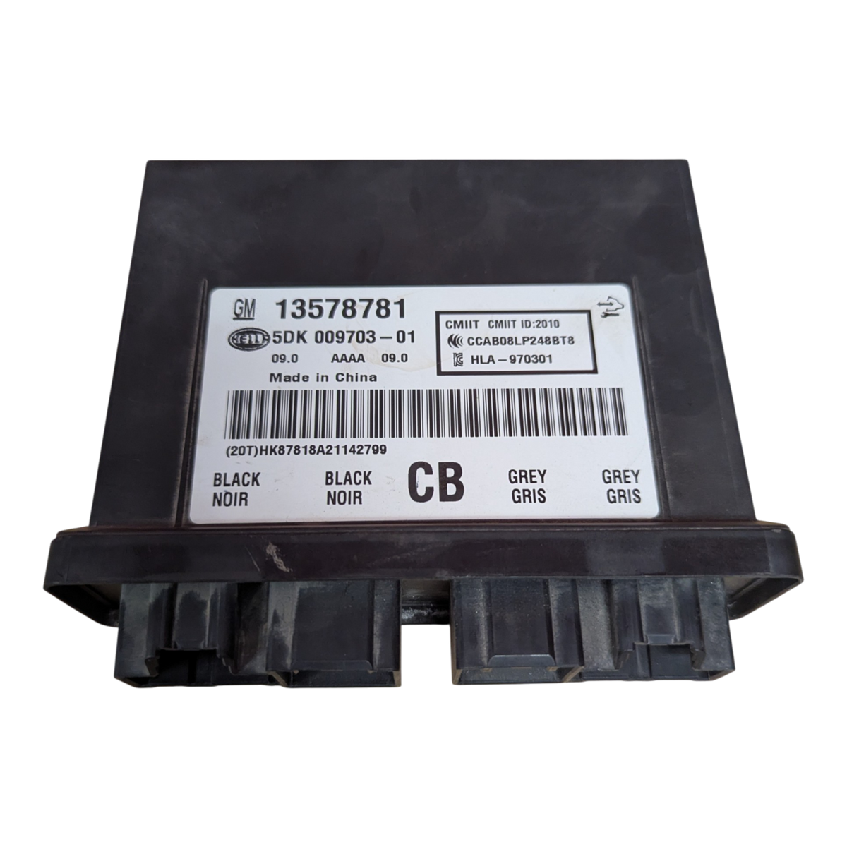 CHEVROLET VOLT GEN 1 KEYLESS ENTRY CONTROL MODULE 13578781