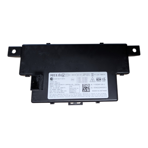 TESLA MODEL 3 SECURITY CONTROLLER - CENTRAL TOP LEVEL ASSEMBLY 1100241-00-J
