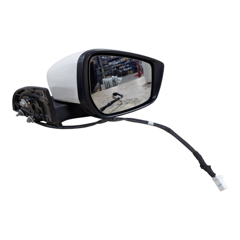 NISSAN LEAF GEN 2 MIRROR ASSEMBLY RH W/O CAMERA 96301-5SA0A