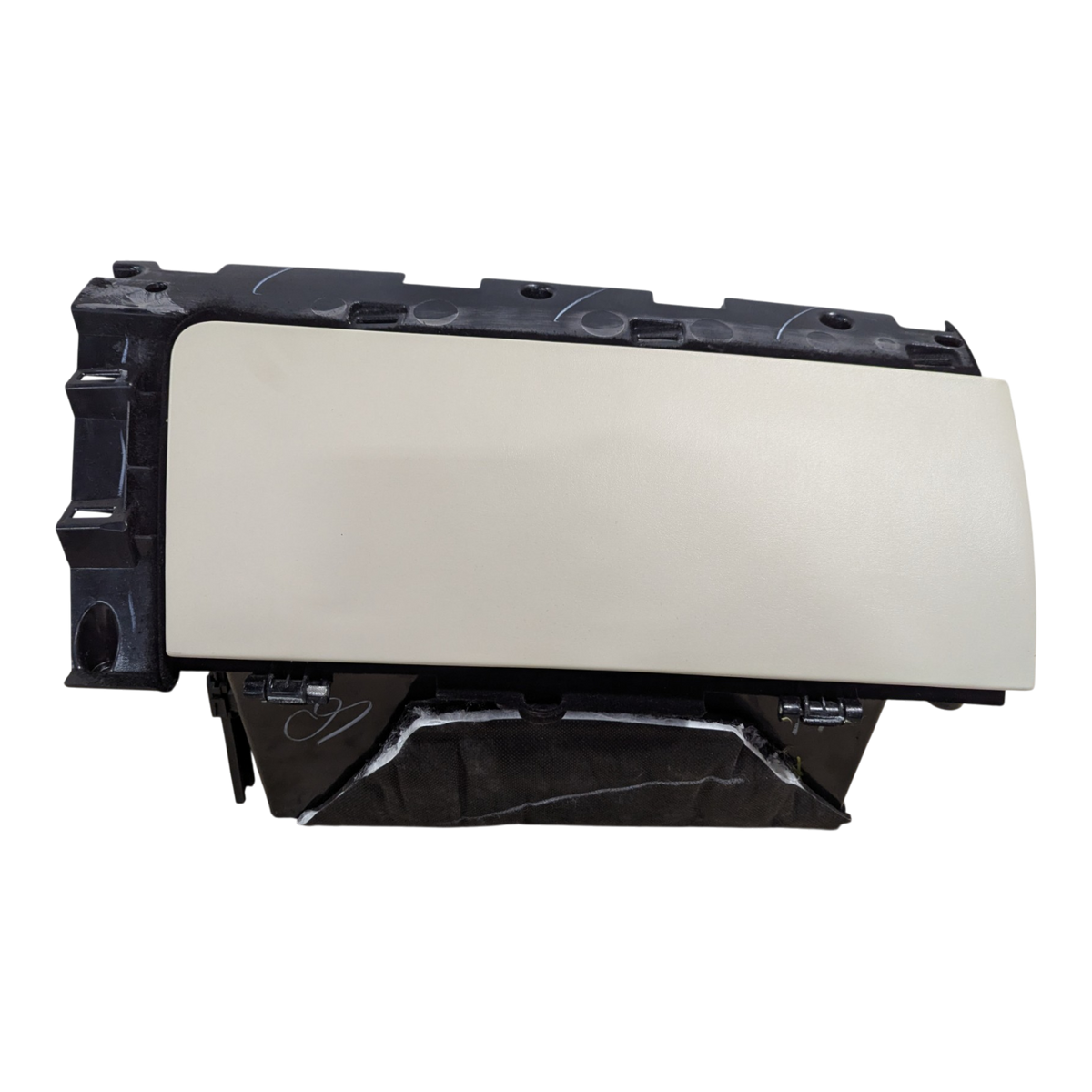 TESLA MODEL X ASSEMBLAGE BOITE A GANTS COMP 13A PUR CREAM 1003327-22-P