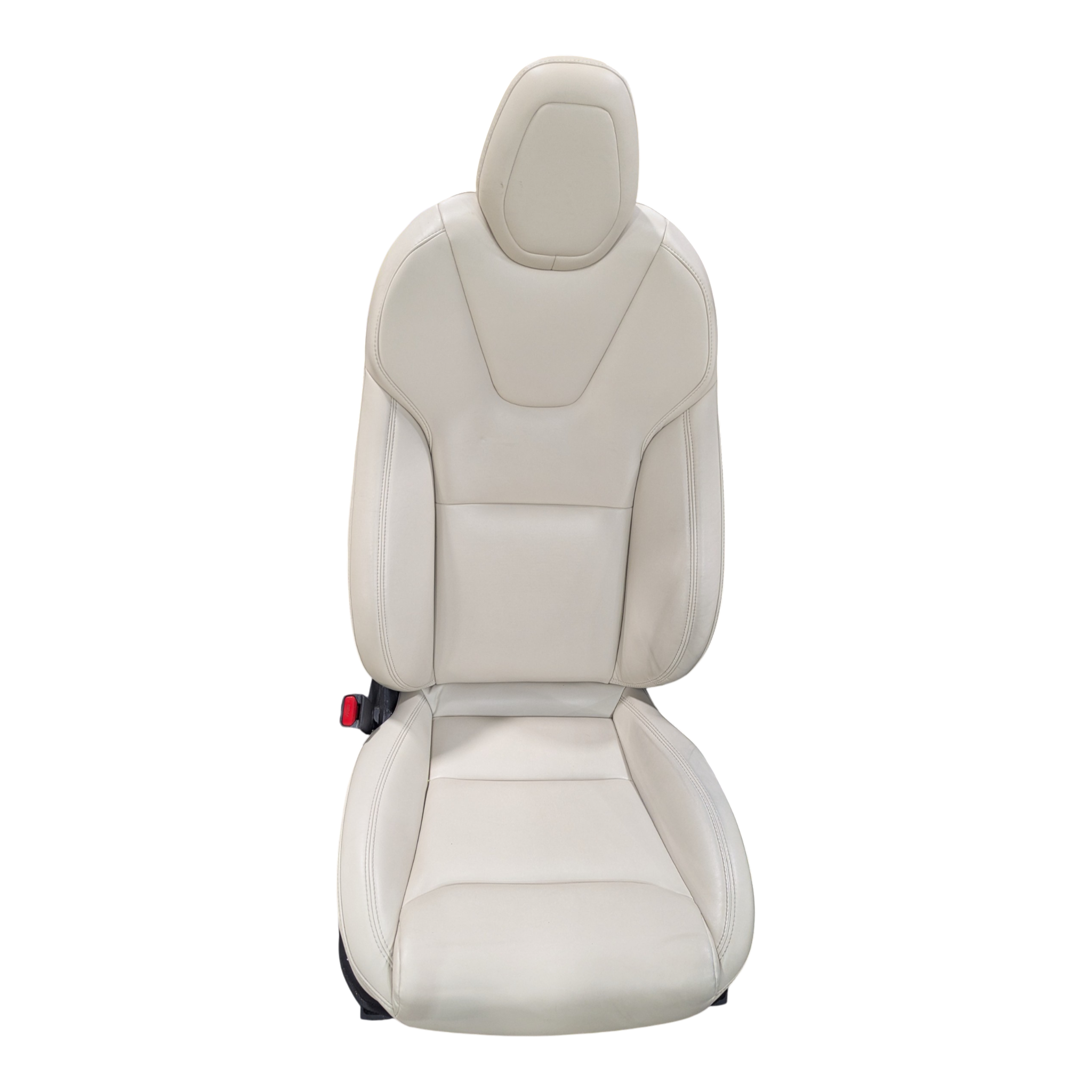 TESLA MODEL X TOUTES REGIONS - ASSEMBLAGE SIÈGE 1ÈRE RANGÉE - GAUCHE - CRÈME 3876527-03-A