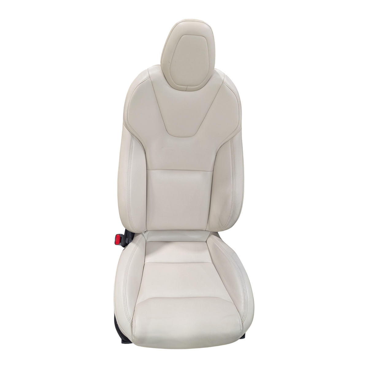 TESLA MODEL X TOUTES REGIONS - ASSEMBLAGE SIÈGE 1ÈRE RANGÉE - GAUCHE - CRÈME 3876527-03-A