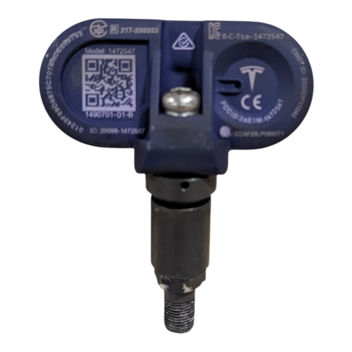 TESLA MODEL Y TIRE PRESSURE MONITORING SENSOR - BLUETOOTH - BLACK 1490701-01-B