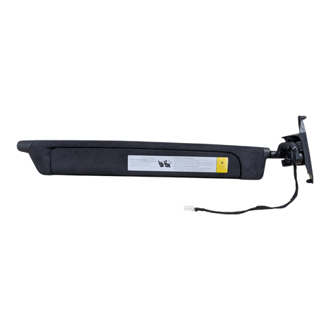 TESLA MODEL X ASSEMBLY SUN VISOR RIGHT HAND ULTSUEDE BLACK NA COMMON 1108418-86-E