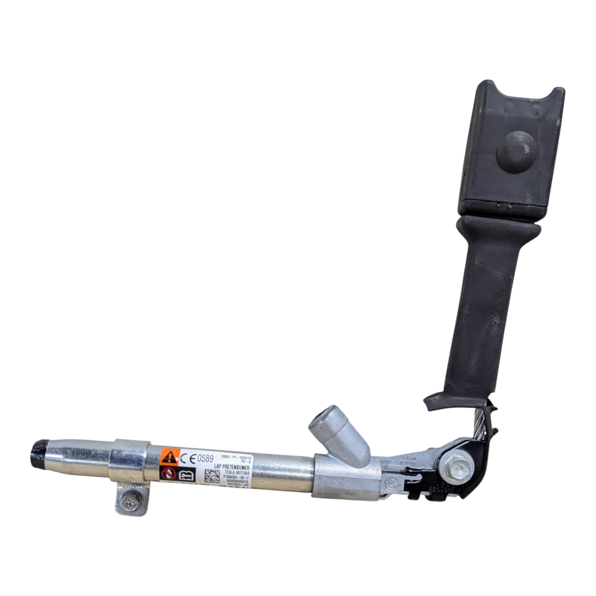 TESLA MODEL X  1ST ROW LAP PRETEN, BLK, LEFT SEAT MODEL S, RIGHT SEAT MODEL X 1004532-05-F