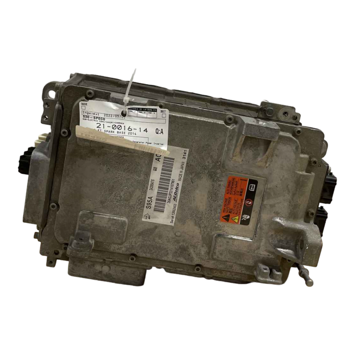 CHEVROLET SPARK EV DRIVE MOTOR GENERATOR puissance MODULE ONDULEUR 12652453