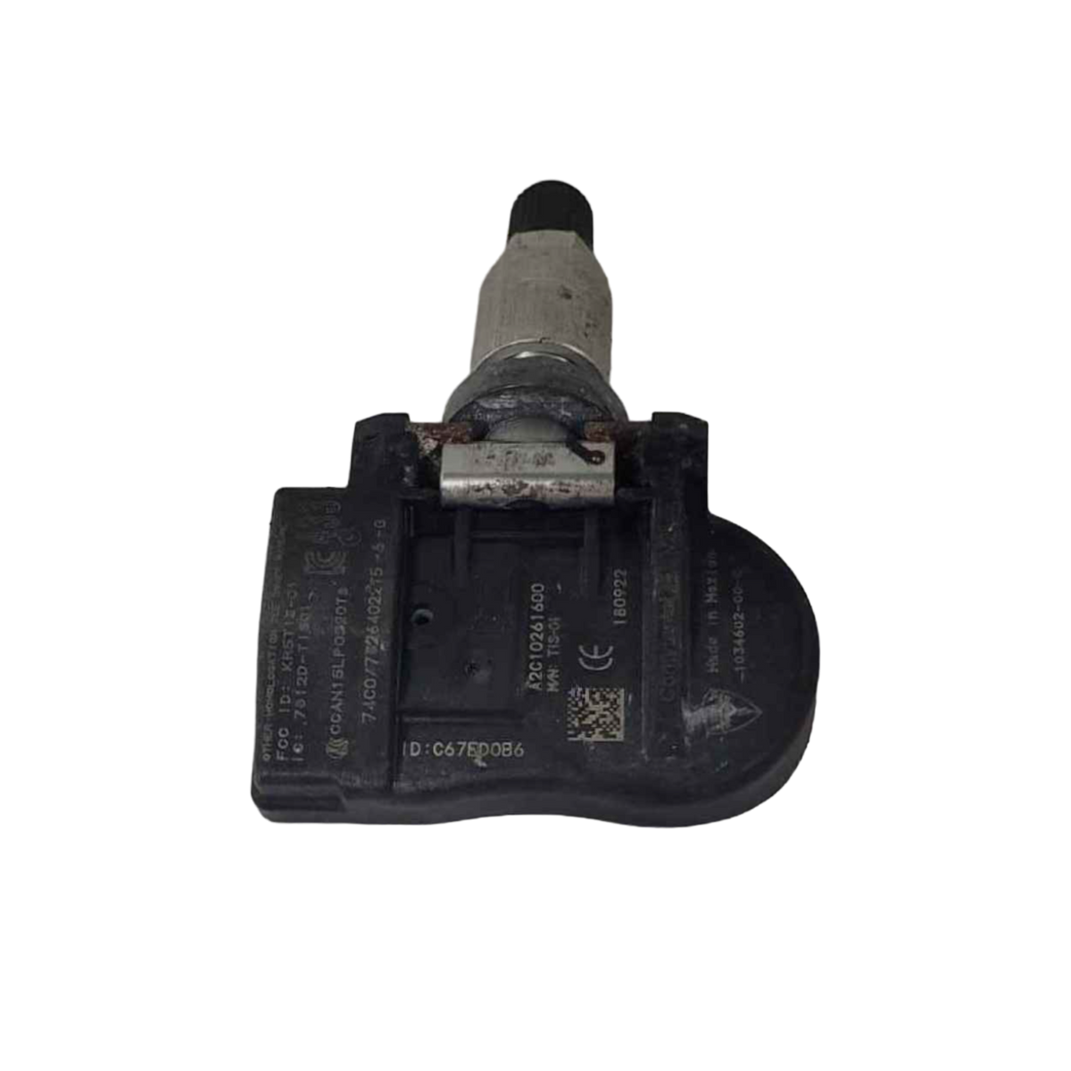 TESLA MODEL S  TPMS, WHEEL SENSOR, SILVER, 433 MHZ 1034602-00-C