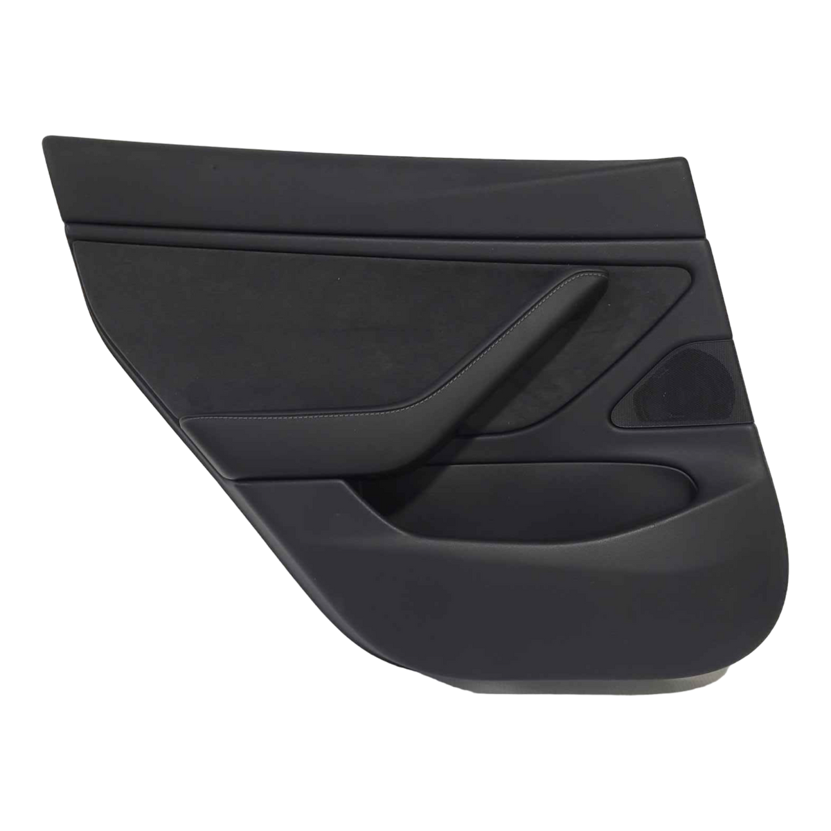 TESLA MODEL 3DOOR TRIM, REAR LEFT HAND, ASY, PREM BLACK 1090413-01-M