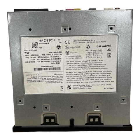 VOLKSWAGEN ID.4  MODULE 10A-635-842-J